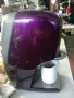 Почти нова кафемашина в цвят лилаво с капсули Чибо, снимка 3