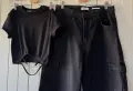 дънки и блузка Bershka, снимка 2