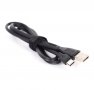 Нов Кабел 1м USB към Type C YOURZ високоскоростен, силиконов, черен, снимка 1 - USB кабели - 32145199