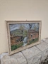 Стара прекрасна антикварна картина български автор , снимка 4