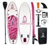 Надуваем SUP падълборд Acopace Pink Z03 + аксесоари, снимка 1