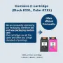 Нови 62XL Ink Cartridge за HP Envy OfficeJet Черна и Цветна Мастилница 2 броя принтер мастило печат, снимка 5