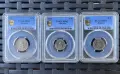 PCGS MS 62 61 1912 година 5 10 20 стотинки, снимка 1