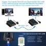 eSynic PRO HDMI Extender 1080P 60m,IR дистанционно управление,RJ45 Cat6 Cat7 Ethernet,лаптоп/DVD/PS4, снимка 6