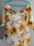 Блузка на слънчогледи М/Л, снимка 1