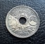Стара монета 25 сантима 1938 г. Франция-красива !, снимка 5