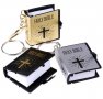 Реална Библийка мини ключодържател за късмет - три вида по избор - може да се чете