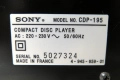 Sony CDP-195, снимка 7