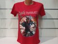 Дамска тениска с дигитален печат на музикалната група IRON MAIDEN - Senjutsu Album Palace Circle, снимка 8