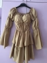 Дамска бежева рокля , снимка 2