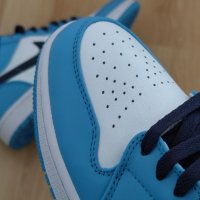 Nike Air Jordan 1 Low UNC Blue Нови Оригинални Обувки Маратонки Размер 42 Номер Кецове Снукърси Сини, снимка 11 - Маратонки - 39339513