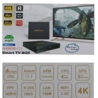 @█▬█ █ ▀█▀ Нови 4GB RAM/32GB GMXQ MAX четиряден процесор 2GHZ Android 11.1 TV BOX 4K WiFi Smart Tv, снимка 4 - Телевизори - 39338647