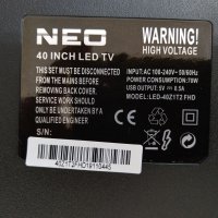 TV NEO LED-40Z1T2, снимка 3 - Части и Платки - 29460124