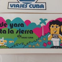 Колекция Куба от 80-е, огромни стикери, картички и календарче, снимка 5 - Колекции - 44335418