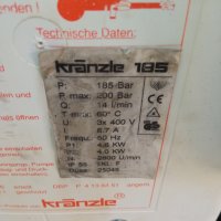 Водоструйка kranzle 185, снимка 4 - Други - 42824199