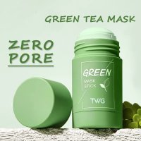 Маска почистване на лице със зелен чай под формата на стик - HZS9, снимка 5 - Козметика за лице - 42351206