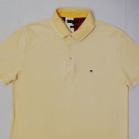 Tommy Hilfiger оригинална тениска XL памучна поло фланелка, снимка 2 - Тениски - 37798421