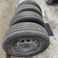 Метални джанти с зимни гуми 185/60r/14, снимка 2 - Гуми и джанти - 35377495