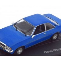 Opel Commodore B 1972 - мащаб 1:43 на IXO\Altaya моделът е нов в PVC дисплей-кейс, снимка 1 - Колекции - 36821430