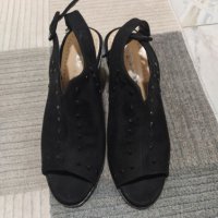 Дамски елегантни обувки с ток, снимка 1 - Дамски елегантни обувки - 40395996