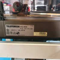 Грамофон Telefunken HS 800 В отлично техническо и визуално състояние., снимка 15 - Грамофони - 37084259