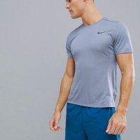 Nike Running Miler Tech T-Shirt - страхотна мъжка тениска-КАТО НОВА , снимка 2 - Тениски - 30200457
