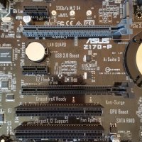 Дънна платка Asus Z170 Z170-P + I5-6600k 3500MHz 3900MHz(turbo) L2-1MB L3-6MB Socket 1151, снимка 3 - Дънни платки - 37108973