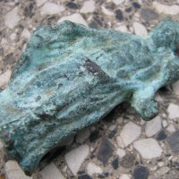 Бронзова статуетка пластика Юнона, снимка 2 - Антикварни и старинни предмети - 30604598