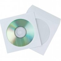 Плик за CD/DVD/BD-R хартиен - опаковка 25 броя, снимка 1 - CD дискове - 36749516