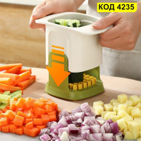 Уред за рязане на плодове и зеленцуци  на малки кубчета, снимка 1 - Аксесоари за кухня - 44717633