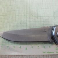 Нож сгъваем полуавтоматичен с калъф, снимка 2 - Ножове - 30923656