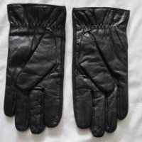 GANT маркови дамски ръкавици от естествена кожа и плат размер L., снимка 2 - Ръкавици - 31161826
