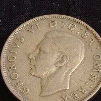 Стара монета 2 шилинга 1948г. Англия рядка за КОЛЕКЦИОНЕРИ 32071, снимка 5 - Нумизматика и бонистика - 44351313