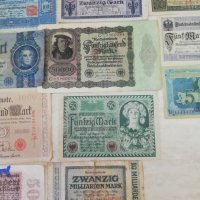 Немски банкноти от 1908г-1923г , снимка 2 - Нумизматика и бонистика - 29820152