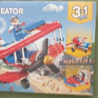 Lego creator 3 in 1 каскадьорски самолет, снимка 1 - Конструктори - 37677043