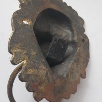 Старо метално чукало за врата, снимка 6 - Антикварни и старинни предмети - 37126476