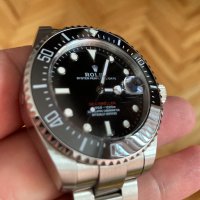 Продавам автоматичен мъжки часовник Rolex Sea Dweller Black, снимка 6 - Мъжки - 44304639