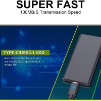 2 TB външен диск, USB 3.1/Тип C , снимка 3 - Външни хард дискове - 33916575