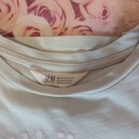 2 тениски къс модел+къси панталони за момиче H&M. Размер 134-140.Трите за 10 лв., снимка 5 - Детски тениски и потници - 40732850
