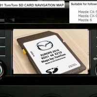 🚘🚘🚘 🇧🇬 [2024] СД карта Мазда SD card навигация ъпдейт Mazda 2 3 5 6 CX-3 CX-5 CX-9, снимка 5 - Аксесоари и консумативи - 29506301