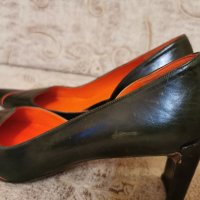 Страхотни обувки с ток DKNY 38 номер , снимка 5 - Дамски обувки на ток - 40113145
