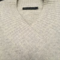 елегантен лъскав дамски пуловер, снимка 1 - Блузи с дълъг ръкав и пуловери - 39557380