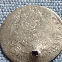 Сребърна монета 3 кройцера 1708г. Йозеф първи Виена Свещена Римска империя 13794, снимка 2 - Нумизматика и бонистика - 42887912