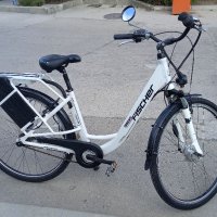 ТОП ЦЕНА БЕЗ АНАЛОГ!!!Два прекрасни 28" електрически велосипеди Fischer  City e bike CU 01, снимка 4 - Велосипеди - 37384091