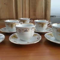 Стар български порцелан чаши за чай кафе, снимка 7 - Антикварни и старинни предмети - 33817732