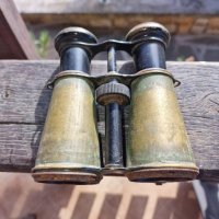 Сгъваем военен бинокъл от Първата световна война, снимка 1 - Антикварни и старинни предмети - 42863402