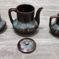 Красив български антикварен комплект за чай - 12 части , снимка 7 - Антикварни и старинни предмети - 39620876