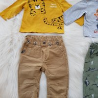Долнище и блуза за бебе 0-3 месеца, снимка 5 - Комплекти за бебе - 29864499