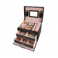 Луксозна кутия-куфар за бижута и козметика на три нива - код 1756, снимка 9 - Други - 34266165