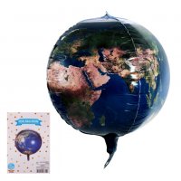 Балон - сфера "Земно кълбо", снимка 1 - Декорация за дома - 35575186
